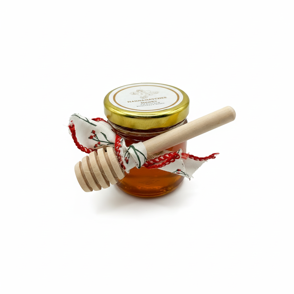 Christmas Honey White Background